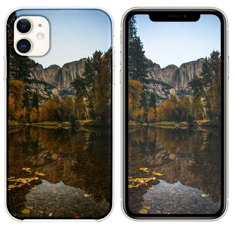 Landscape Photography Of Lake Surrounded With Tree Iphone 11 Case And