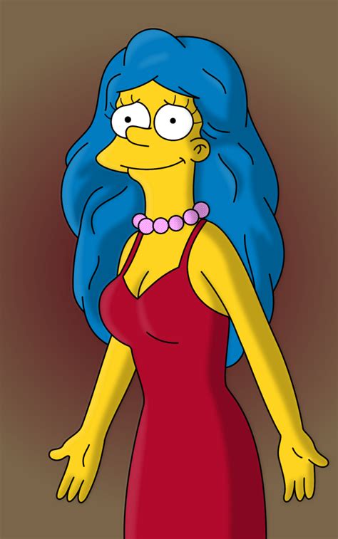 New Dress By Leif J Deviantart Com On DeviantArt Simpsons Drawings Simpsons Art Simpsons