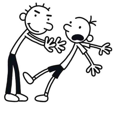 Diary of a wimpy kid and transparent png images free download. Diary Of A Wimpy Kid Colouring Pages 19 Diary Of A Wimpy ...