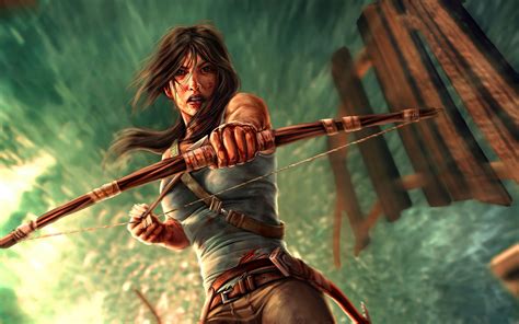 Download Wallpapers Lara Croft Tomb Raider Main Character Lara Croft