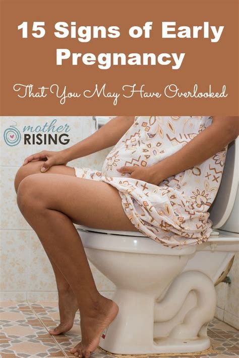 15 Signs Of Early Pregnancy That You May Have Overlooked Mother Rising