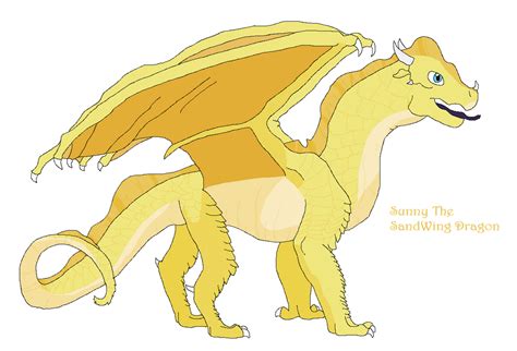 Sunny The Sandwing Dragon By Cutedog132 On Deviantart