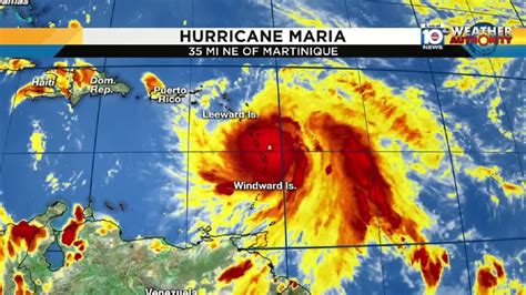 Hurricane Maria Becomes Category 5 Storm As It Bears Down On