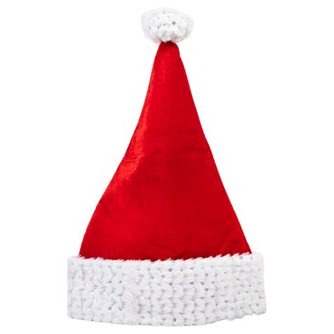 Buy Christmas Deluxe Glitter Santa Hat Mydeal