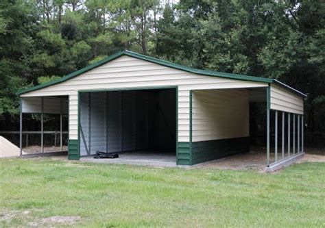 24x30 Barn Style Building Central Florida Steel Buildings And Supply