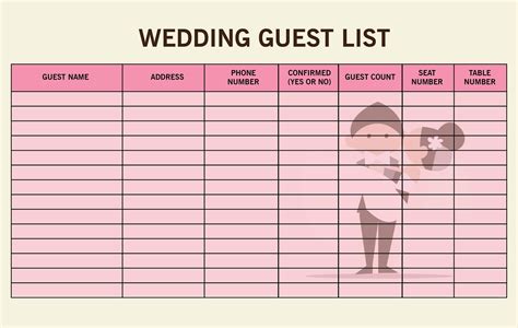 This is a list you will use a lot; The Easy Steps on Creating Your Wedding Guest List | Hizon ...