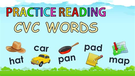 Where does each start and go from. CVC WORDS || LETTER A Aa || READING CVC WORDS ENGLISH ...
