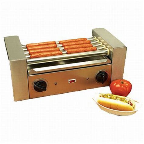 Commercial Hot Dog Roller Grill Cooker Machine Griller