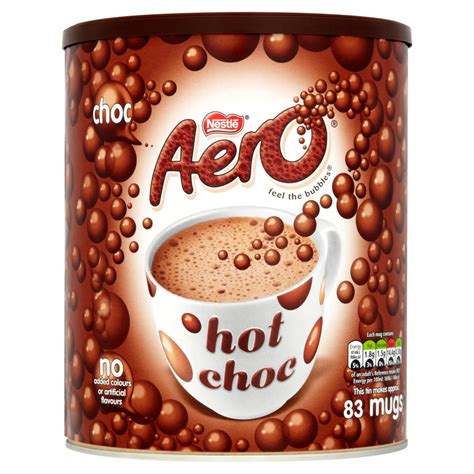 Bubbly milk chocolate mousse light, smooth and creamy, indulge yourself with aero® milk chocolate mousse for a special lunchtime, snack or however, food products in particular are constantly being improved so their ingredients and the other information we publish here, including. Aero Hot Choc 2kg | Bestway Wholesale