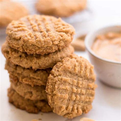 Easy Peanut Butter Cookies Recipe {KETO} | Healthy Fitness ...