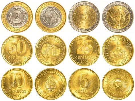 Moneda De Argentina Mochileros Viajeros