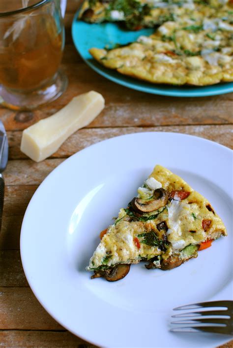 Using the griddler, i made these for lunch today. Spinach, Mushroom and Red Bell Pepper Frittata, and the ...
