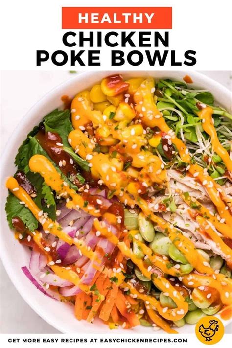 Chicken Poke Bowls Are An Easy And Fresh Dinner That Won T Break The