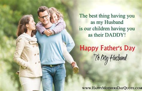 Until i became a mother and a wife, i truly didn't appreciate what a being a father meant. Happy Fathers Day Love Messages From Wife To Husband, Cute ...