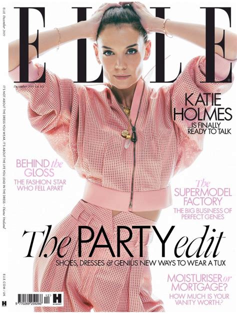Elle Uk Back Issue December 2019 Digital In 2021 Katie Holmes High Fashion Street Style