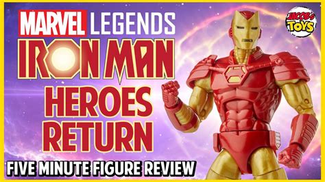 Iron Man Heroes Return Action Figure Review Marvel Legends Jacobs