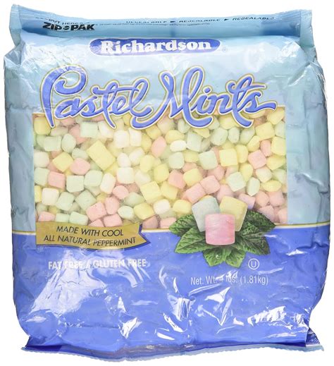 Richardson Pastel Mints 4lbs Bag Candy Mints Grocery