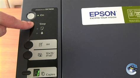 Eine regelmäßige aktualisierung des treibers gewährleistet, dass der drucker effizient funktioniert. Epson Stylus DX7400: How to Clean a Print Head - YouTube