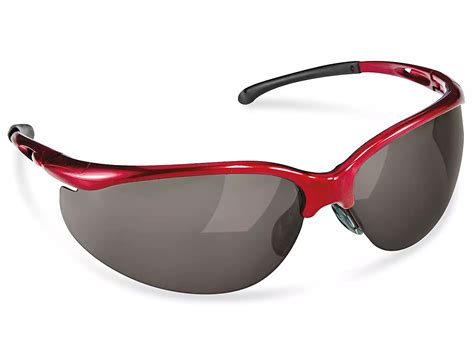 redhawk™ safety glasses smoke lens s 14171sm uline