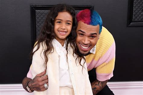 Chris Brown brings daughter Royalty, 5, to the Grammys 2020
