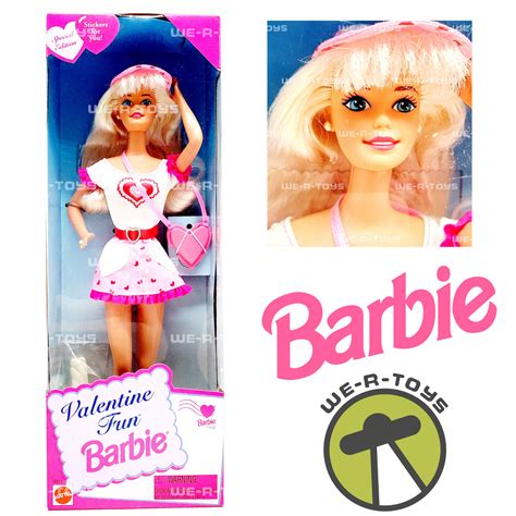 Valentine Fun Barbie Doll Special Edition 1996 Mattel No 16311 Nrfb We R Toys