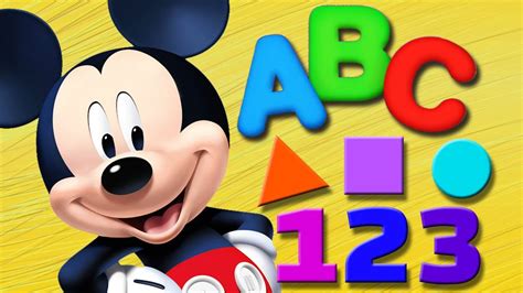 Mickey Mouse Club House Kids Learn Abcs Colors Numbers Alphabet