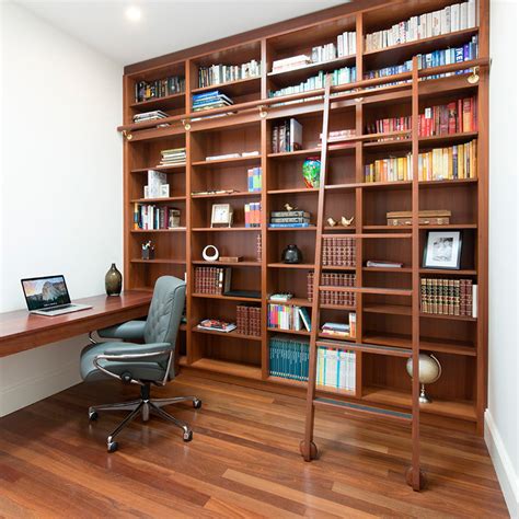 Custom Made Home Office Bookshelves And Wall Units