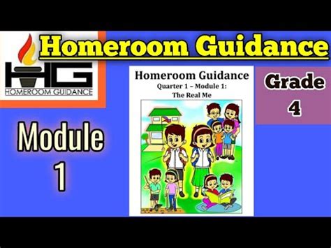 Homeroom Guidance Module For Grade 4 Quarter 1 Week 1 With Softcopy