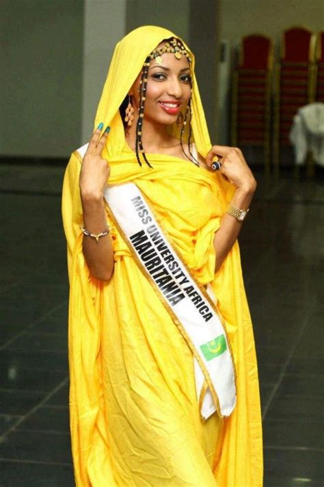 Miss University Africa Mauritania Black Girls Fashion