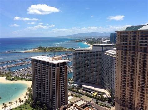 View From Tapa Tower 3549 Picture Of Hilton Hawaiian Village Waikiki