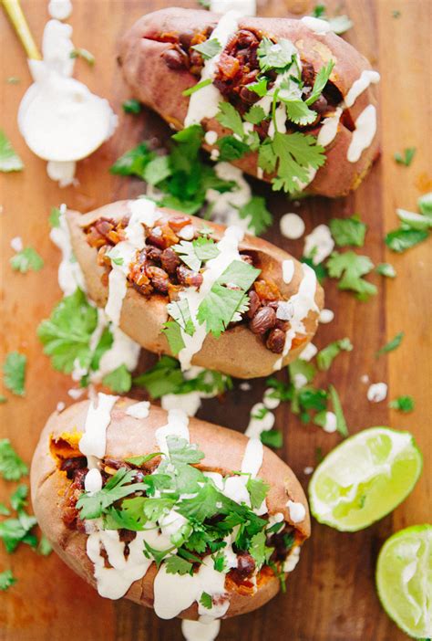 Baked Stuffed Sweet Potatoes A House In The Hills