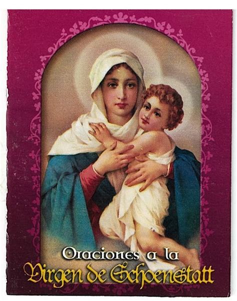 Oraciones A La Virgen De Schoenstatt Ls243 Spanish Oracion