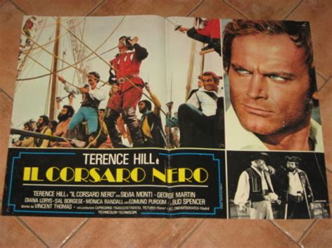 Fotobusta Il Corsaro Nero Film Terence Hill Bud Spencer Ebay