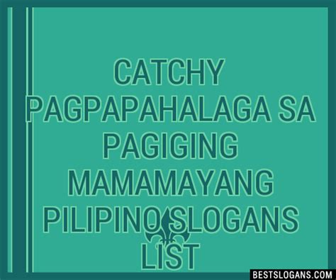 40 Catchy Pagpapahalaga Sa Pagiging Mamamayang Pilipino Slogans List 308448 Hot Sex Picture