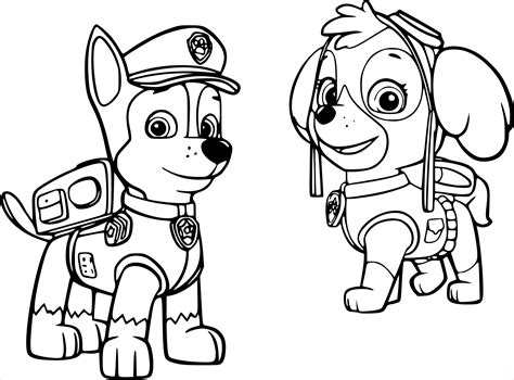 Pat' patrouille au cinéma est un film d'animation adapté du célèbre dessin animé du canadien keith chapman. 9 Magnifique Pat Patrouille Coloriage Pics - COLORIAGE