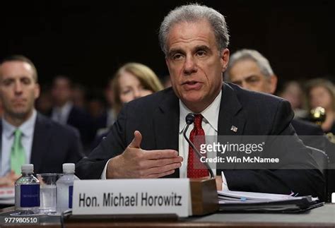 Justice Department Inspector General Michael Horowitz Testifies News