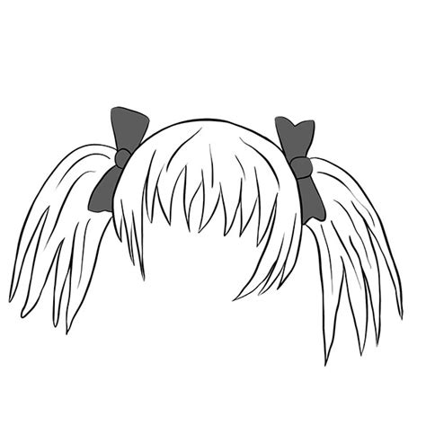 How To Draw Anime Girl Hair