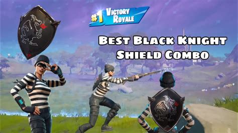 Black Knight Shield Rapscallion Best Combo Fortnite Battle Royale