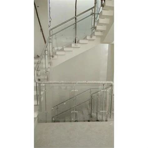 Stainless Steel Glass Handrail At Rs 1000running Feet Stainless