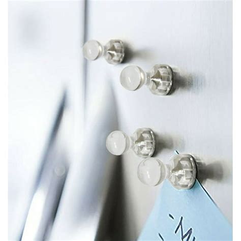 Clear Acrylic Strong Adhesive Magnetic Push Pins 50 Pcs Walmart