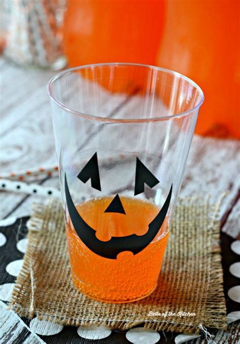 Fanta Jack Olantern Floats Recipe Halloween Party Kids Halloween