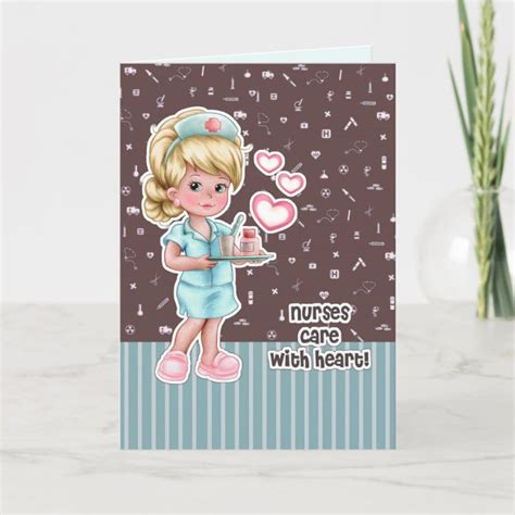 Check out our patricia gift selection for the very best in unique or custom, handmade pieces from our shops. Nurses care with heart. Nurses Week Greeting Cards ...