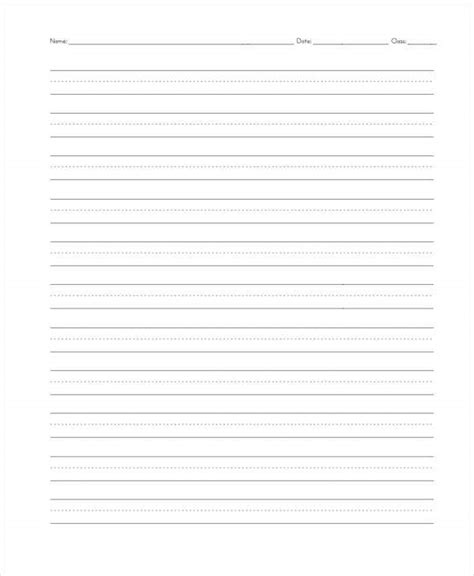 A lined paper can also be a paper from though, other ruled paper may use 6 mm, 7 mm, 8 mm and 9 mm spacing. 23+ Lined Paper Templates | Free & Premium Templates