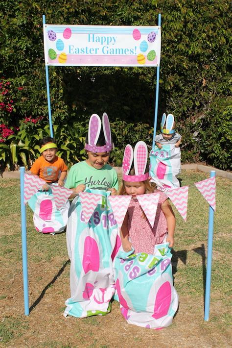 how to throw a happy easter games party easter party ideas laura s little party