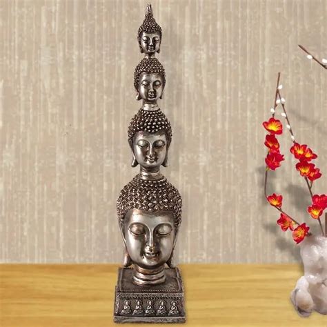 Thailand Buddha Adornment Sculpture Buddha Head Ornaments Southeast