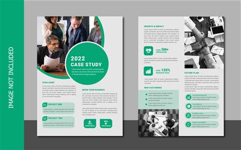 Case Study Template With Minimal Design Graphic By Design Studio
