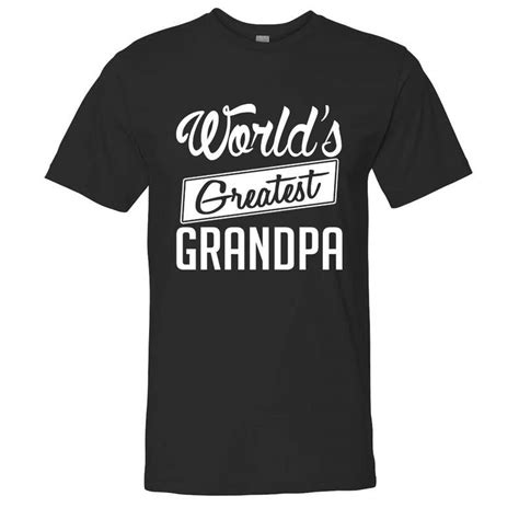 Worlds Greatest Grandpa Shirt For Men Etsy