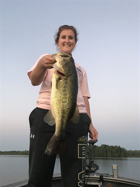 Smallmouth bass fishing for everyone: Emily Harlow - Fishing Hall of Fame of Minnesota