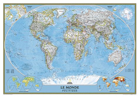 World French Map World Map Archive Wall Maps