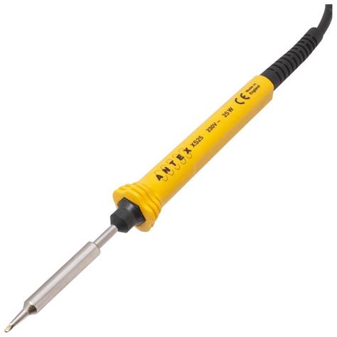 There are soldering irons aimed at professionals that cost hundreds of dollars. Antex XS25 Soldering Iron (UK Plug) | The Pi Hut